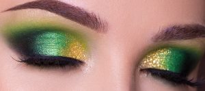 gold-and-green-make-up