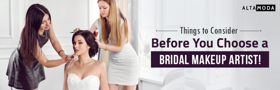 Things to Consider Before You Choose a Bridal Makeup Artist!